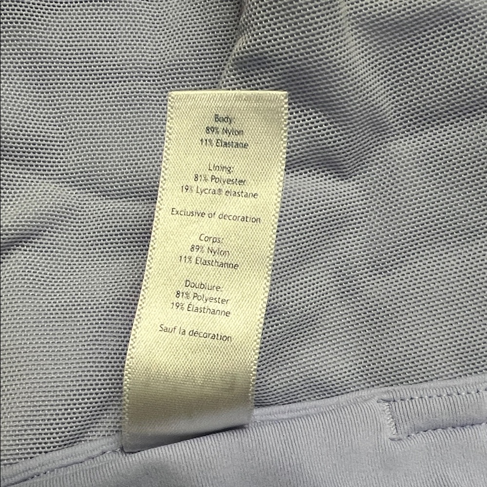 Ivivva by Lululemon Light Blue Layered Skort for Girls sz 7 - Picture 11 of 11